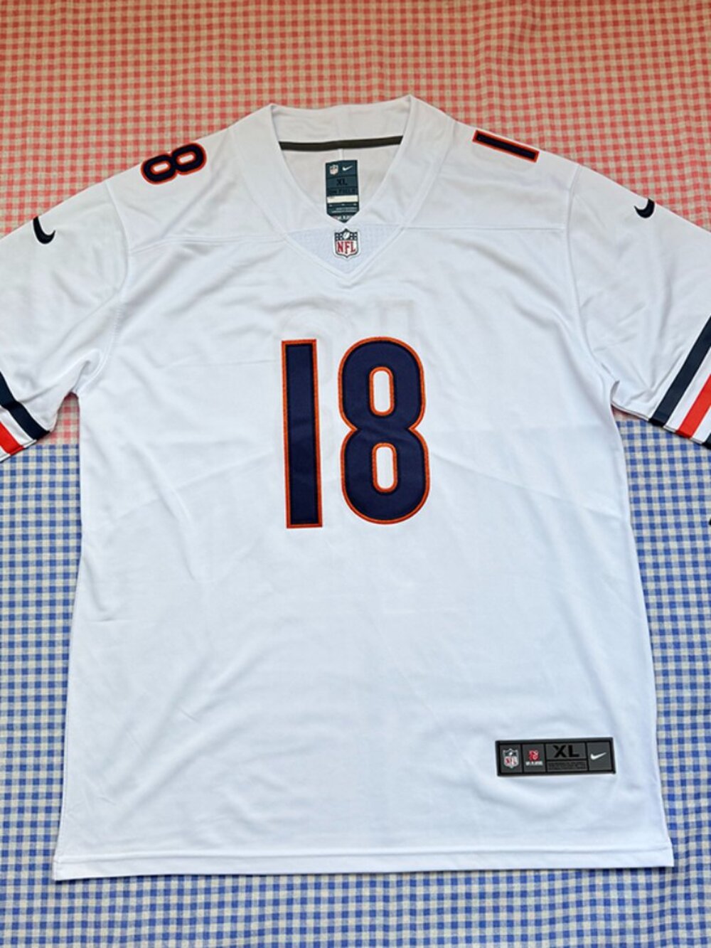 Caleb Williams Chicago Bears White Nike Jersey